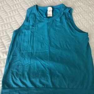 Athleta Blue Sleeveless Tank Top